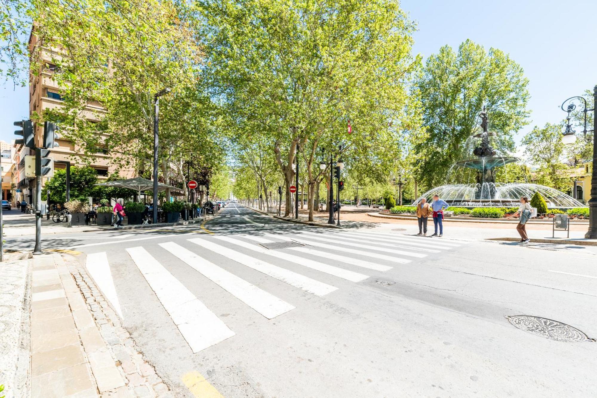 Encantador Piso Pleno Centro A Pie De Semana Santa Y Cerca De La Alhambra Granada Esterno foto